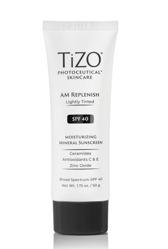 TiZo AM Replenish Lightly Tinted SPF 40
